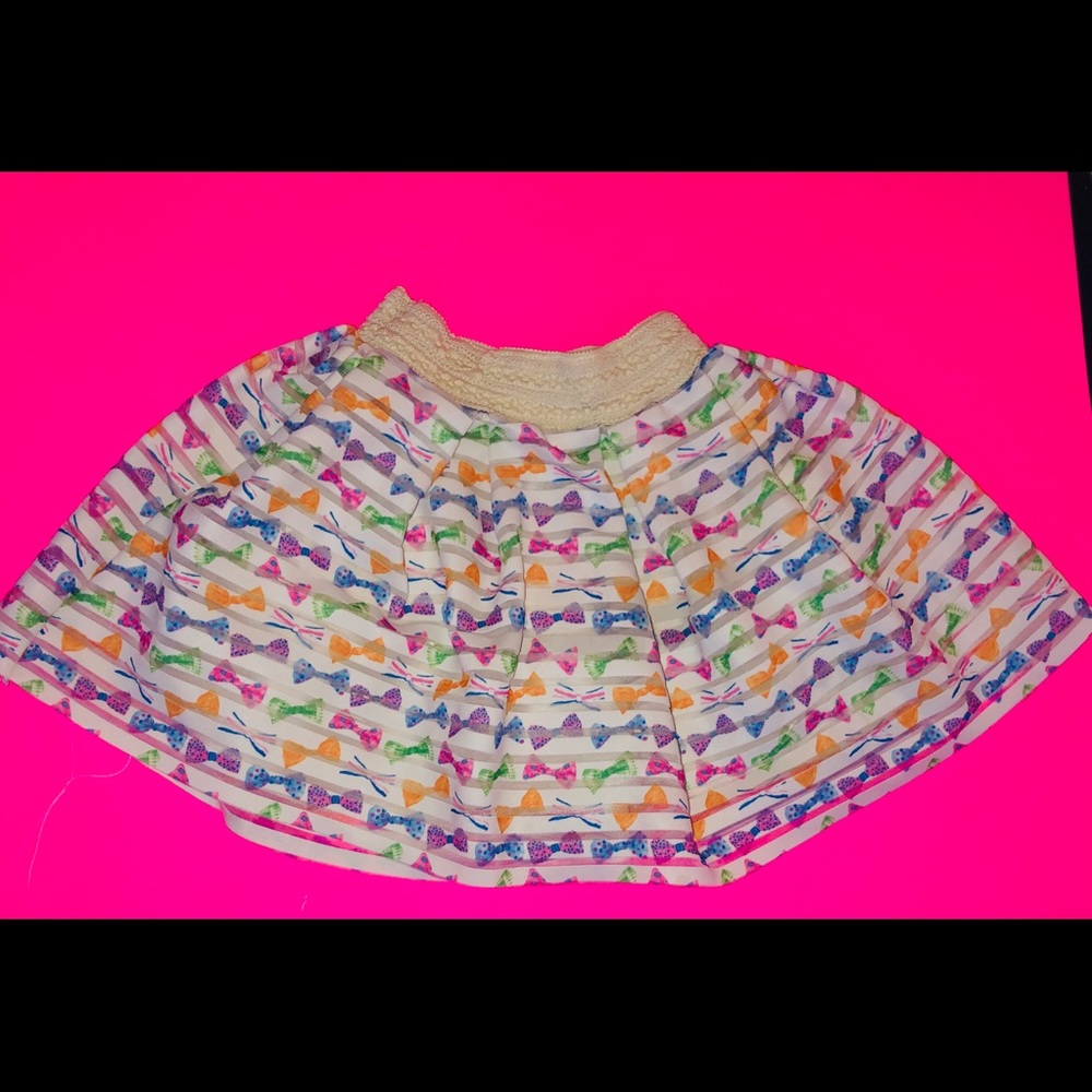 Girls white skirt